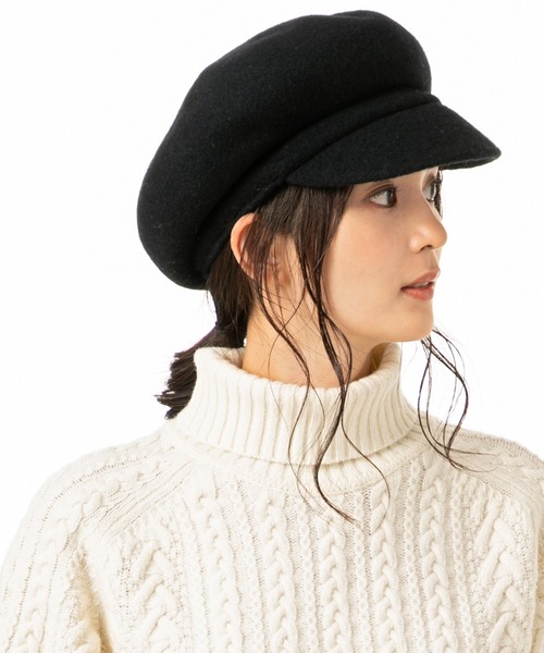 終了致しました！！クィーンヘッドのキャスケット！！ QUEENHEAD 帽子 キャスケット つば広キャスケット(クレンゼ使用