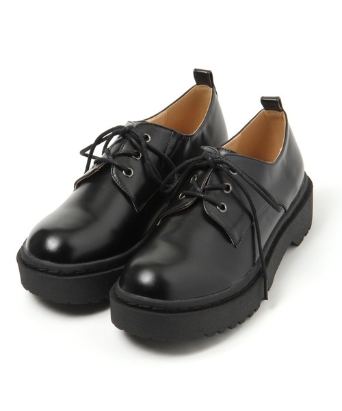 GLOBAL WORK（グローバルワーク）の「AND YUA ANY/モテシャレレースUPシューズ/214989（スニーカー・キッズ・ブラック・110cm/120cm/130cm）」の10枚目の写真