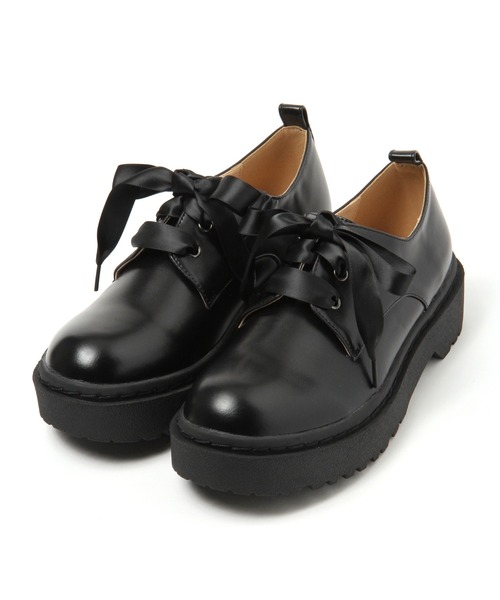 GLOBAL WORK（グローバルワーク）の「AND YUA ANY/モテシャレレースUPシューズ/214989（スニーカー・キッズ・ブラック・110cm/120cm/130cm）」の8枚目の写真