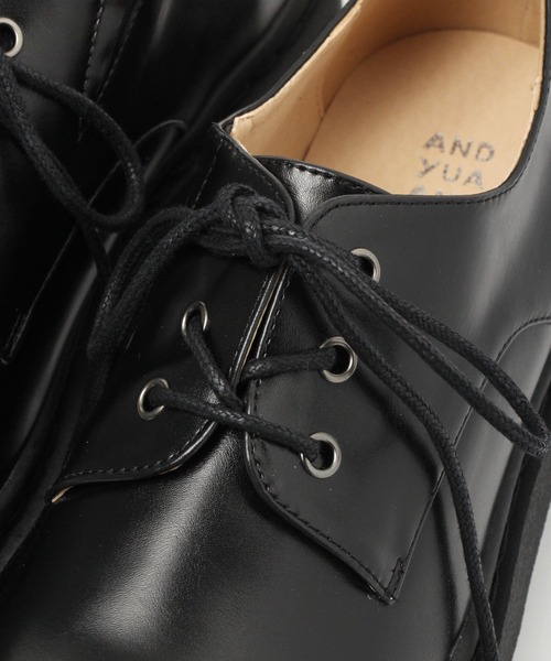 GLOBAL WORK（グローバルワーク）の「AND YUA ANY/モテシャレレースUPシューズ/214989（スニーカー・キッズ・ブラック・110cm/120cm/130cm）」の2枚目の写真