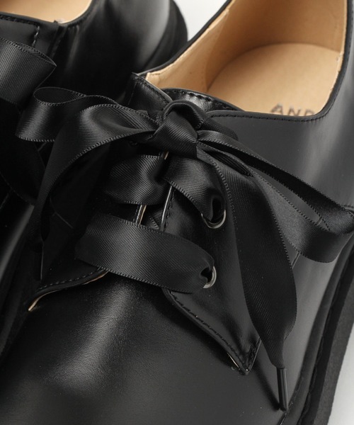 GLOBAL WORK（グローバルワーク）の「AND YUA ANY/モテシャレレースUPシューズ/214989（スニーカー・キッズ・ブラック・110cm/120cm/130cm）」の13枚目の写真