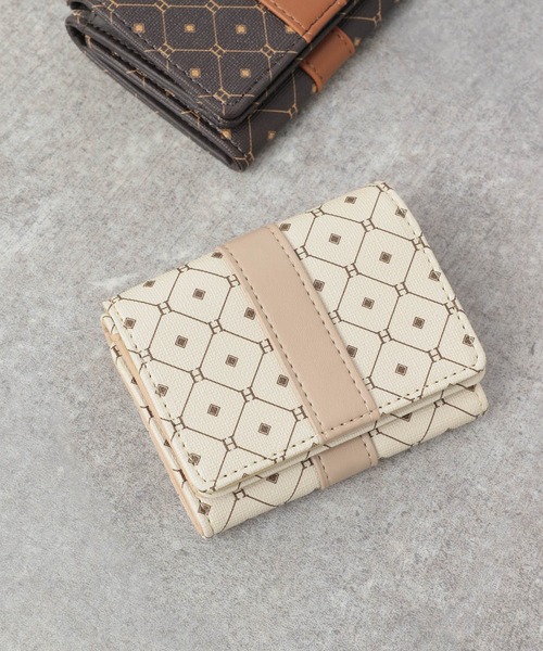 Heather（ヘザー）の「アソートミニウォレット  235888（財布・レディース・ブラウン系/ベージュ系その他/ベージュ系/ブラウン系その他・ONE SIZE）」の4枚目の写真