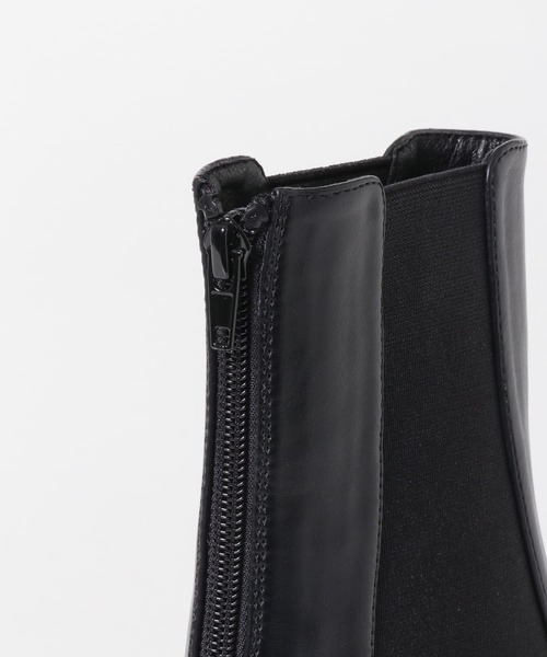 SENSE OF PLACE by URBAN RESEARCH（センスオブプレイスバイアーバンリサーチ）の「トラックソールサイドゴアブーツ（ブーツ・レディース・カーキ/ブラック/アイボリー・SMALL/LARGE/MEDIUM）」の15枚目の写真