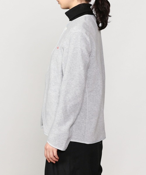 DANTON（ダントン）の「【DANTON】カラーレスフリースジャケット WOMEN