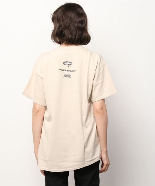 LAND by MILKBOY（ランドバイミルクボーイ）の「TROLLSxLAND BAD HABITS TEE（Tシャツ/カットソー・レディース・A/B・XXL/L）」の12枚目の写真