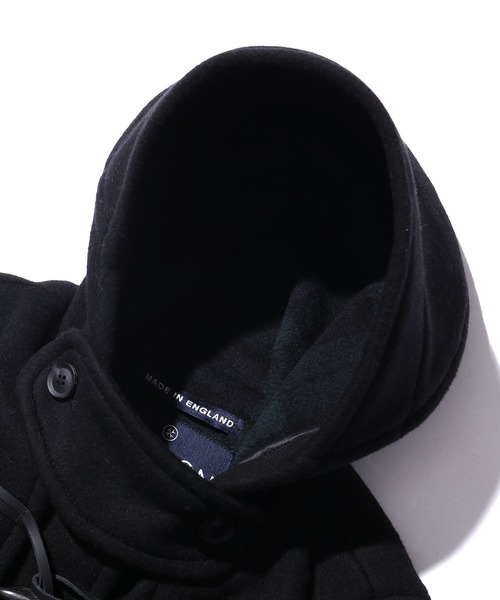 LONDON TRADITION（ロンドントラディション）の「LONDON TRADITION/ロンドン トラディション Martin Slim Long Men's Duffle ダッフルコート ウールメルトン（ダッフルコート・メンズ・レッド/ネイビー/ブルー/ブラック/チャコールグレー/キャメル・38/40/42）」の11枚目の写真