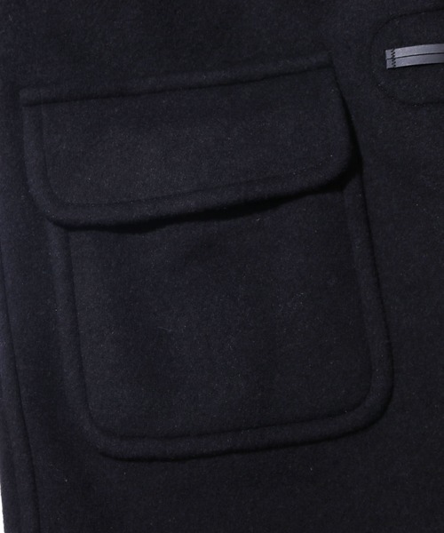 LONDON TRADITION（ロンドントラディション）の「LONDON TRADITION/ロンドン トラディション Martin Slim Long Men's Duffle ダッフルコート ウールメルトン（ダッフルコート・メンズ・レッド/ネイビー/ブルー/ブラック/チャコールグレー/キャメル・38/40/42）」の15枚目の写真