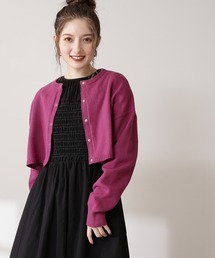 N.(N. Natural Beauty Basic) | ◆クロップドカーディガン(カーディガン/ボレロ)