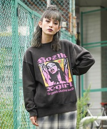 X-girl | X-girl × KOZIK TRIBAL GIRL SWEAT TOP(スウェット)