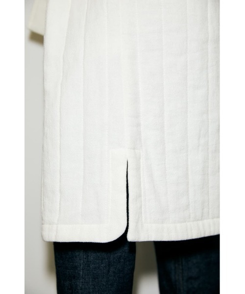 MOUSSY（マウジー）の「QUILTING ベスト（その他アウター・レディース・アイボリー/ライトカーキ・FREE）」の4枚目の写真