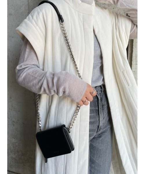 MOUSSY（マウジー）の「QUILTING ベスト（その他アウター・レディース・アイボリー/ライトカーキ・FREE）」の21枚目の写真