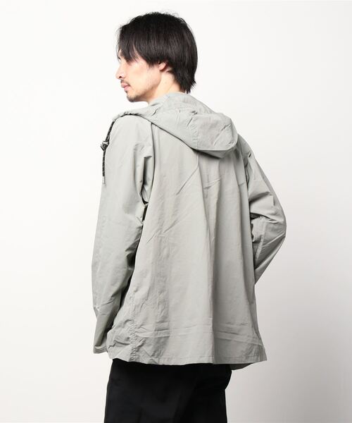 NANO universe（ナノユニバース）の「オッドレングスフードコート（マウンテンパーカー・メンズ・グレー系その他3/その他1/ブラック/その他2・L/S/M）」の5枚目の写真