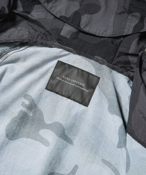 NANO universe（ナノユニバース）の「オッドレングスフードコート（マウンテンパーカー・メンズ・グレー系その他3/その他1/ブラック/その他2・L/S/M）」の17枚目の写真