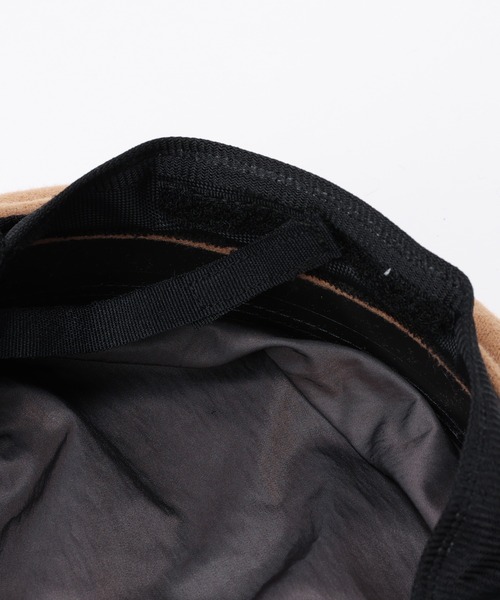 un dix cors（アンディコール）の「顔周りをおしゃれに彩る　レザー切替キャスケット（キャスケット・レディース・ブラック/ベージュ・FREE）」の13枚目の写真