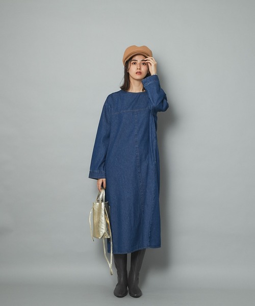 un dix cors（アンディコール）の「顔周りをおしゃれに彩る　レザー切替キャスケット（キャスケット・レディース・ブラック/ベージュ・FREE）」の8枚目の写真