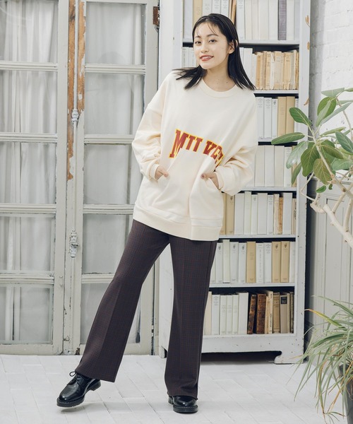 MILKFED.(ミルクフェド)の「PLAID PANTS(その他パンツ・レディース・ブラウン/グレー・S/M)」の13枚目の写真