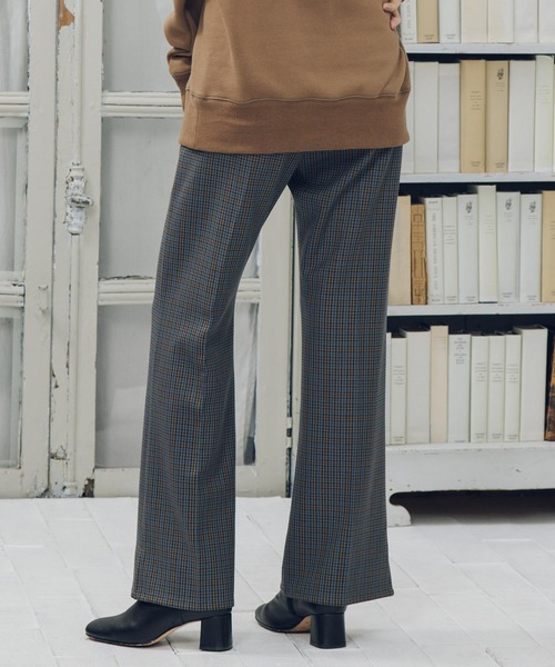 MILKFED.(ミルクフェド)の「PLAID PANTS(その他パンツ・レディース・ブラウン/グレー・S/M)」の15枚目の写真