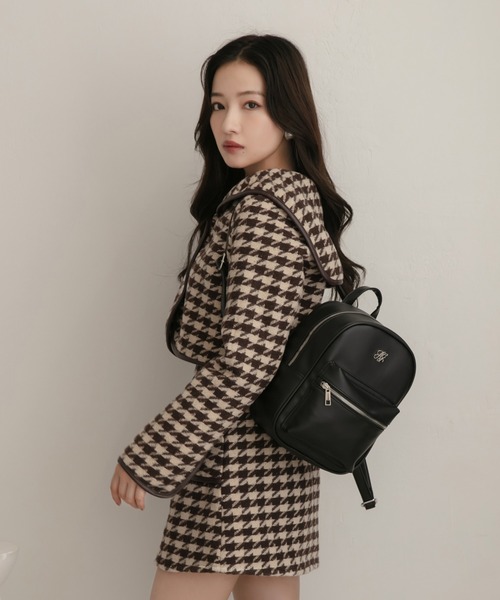 ANDGEEBEE（アンジービー）の「フェイクレザー リュック（バックパック/リュック・レディース・ブラック・FREE）」の9枚目の写真