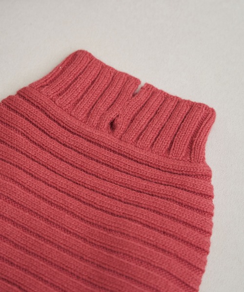 ROPE' PICNIC（ロペピクニック）の「【DOG】【リンクコーデ】リブ切替ニットプルオーバー（ペットウェア・レディース・カーキ/ピンク系その他/ラベンダー/キナリ・2M/M/L/S）」の12枚目の写真