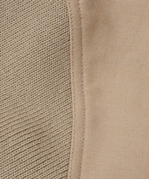 デニムコンビ ニット ブルゾン（ブルゾン）｜DESIGNWORKS（デザイン