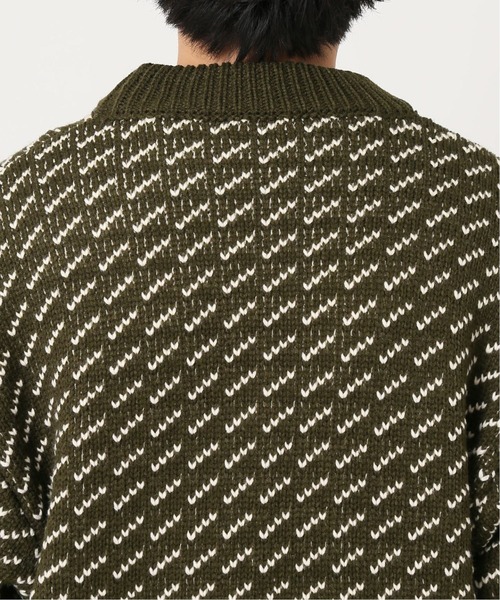 JOURNAL STANDARD relume(ジャーナルスタンダード レリューム)の「BIG BIRDS EYE ウォッシャブルニット/ユニセックス 2(ニット/セーター・メンズ・グレー/ブラウン/ナチュラル/カーキ/ネイビー・MEDIUM/LARGE)」の16枚目の写真