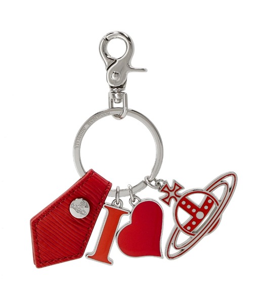 Vivienne Westwood(ヴィヴィアンウエストウッド)の「Vivienne Westwood POLLY KEYRING ヴィヴィアンウエストウッド ポーリー キーリング(キーケース/キーアクセサリー・レディース・ブラック/ネイビー/レッド/レッド系/ブラック系・FREE)」の5枚目の写真
