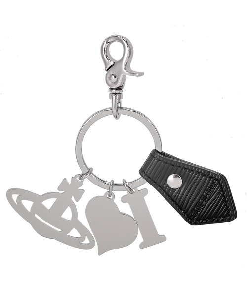 Vivienne Westwood(ヴィヴィアンウエストウッド)の「Vivienne Westwood POLLY KEYRING ヴィヴィアンウエストウッド ポーリー キーリング(キーケース/キーアクセサリー・レディース・ブラック/ネイビー/レッド/レッド系/ブラック系・FREE)」の7枚目の写真