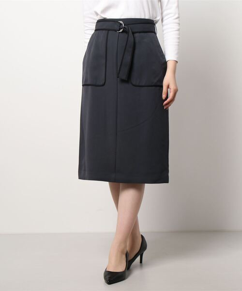 Te chichi(テチチ)の「パイピングポケットタイトスカート(スカート・レディース・ブラウン/グレー・SMALL/MEDIUM)」の6枚目の写真