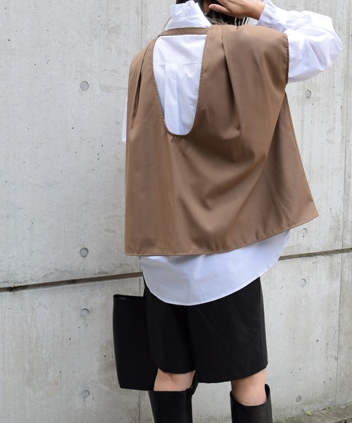 Marient（マリエント）の「バックオープンデザインTOPS（シャツ/ブラウス・レディース・ブラウン・FREE）」の17枚目の写真