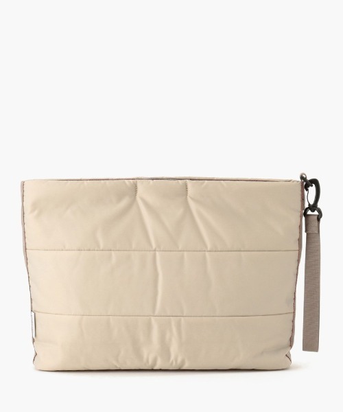 BRIEFING（ブリーフィング）の「CROSSCUT CLUTCH BAG/クロスカットクラッチバッグ（クラッチバッグ・レディース・ブラック/グレイッシュベージュ・FREE）」の9枚目の写真