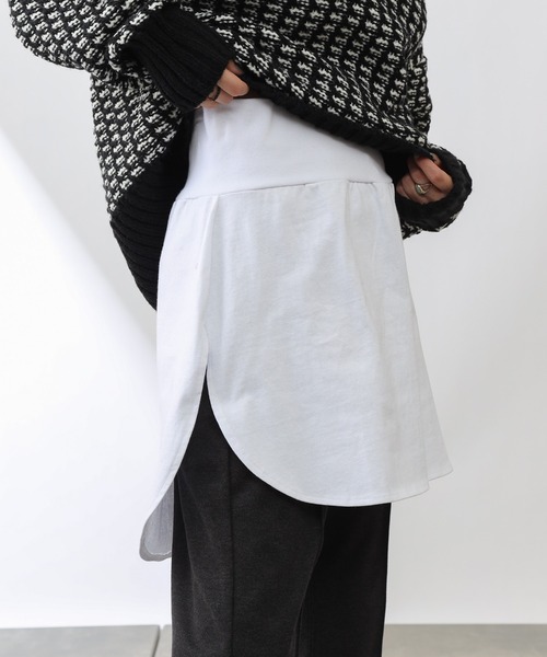COLONY 2139（コロニートゥーワンスリーナイン）の「コットン天竺TEEライク付け裾（その他トップス・レディース・オフホワイト・FREE）」の11枚目の写真