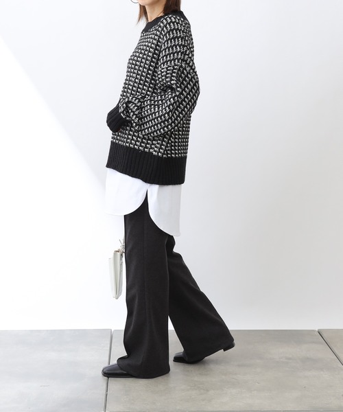 COLONY 2139（コロニートゥーワンスリーナイン）の「コットン天竺TEEライク付け裾（その他トップス・レディース・オフホワイト・FREE）」の9枚目の写真