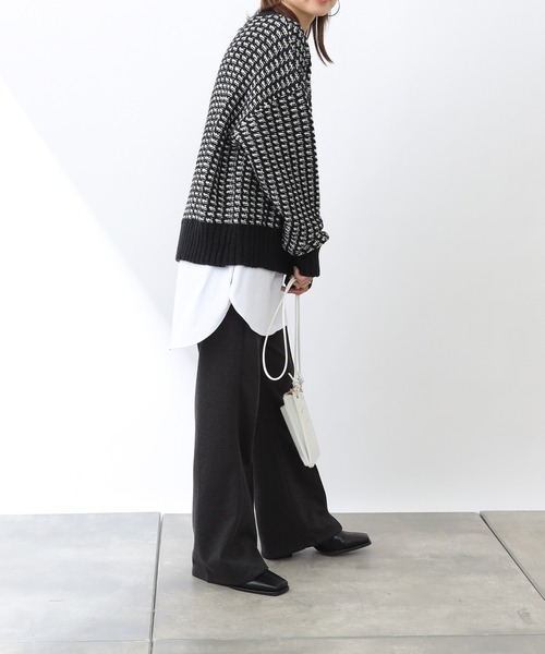 COLONY 2139（コロニートゥーワンスリーナイン）の「コットン天竺TEEライク付け裾（その他トップス・レディース・オフホワイト・FREE）」の7枚目の写真