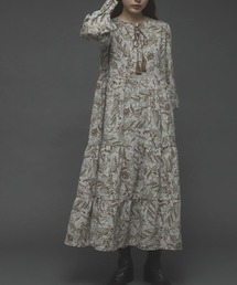 SENSE OF PLACE by URBAN RESEARCH | ペイズリーフラワーティアードワンピース(ワンピース)