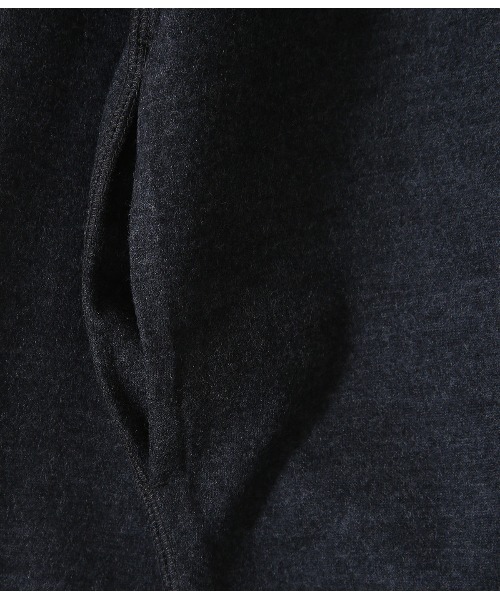 GOLD（ゴールド）の「GOLD / ゴールド：WASHABLE WOOL RAGLAN L/S TEE：21B-GL68805[MUS]（Tシャツ/カットソー・メンズ・チャコールグレー/ブラック/ブラック系その他・S/M/L）」の9枚目の写真