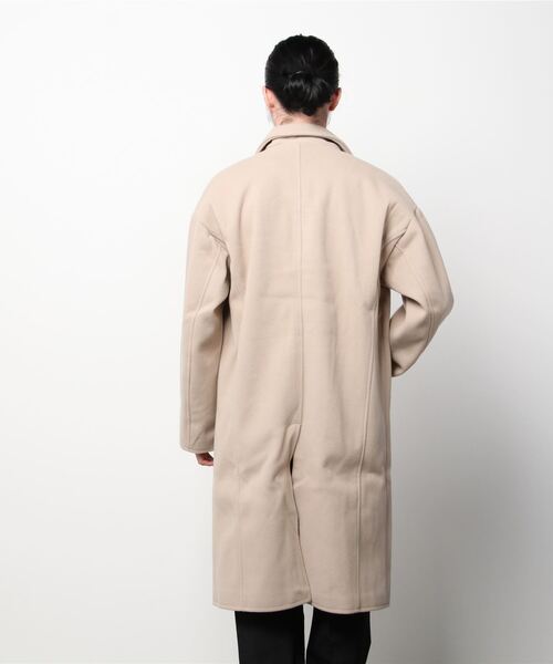 ARCADE(アーケード)の「テックメルトンステンカラーコート(ステンカラーコート・メンズ・ブラック/その他/キナリ/ダークネイビー/キャメル・L/M/XL)」の8枚目の写真