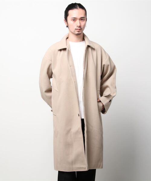 ARCADE(アーケード)の「テックメルトンステンカラーコート(ステンカラーコート・メンズ・ブラック/その他/キナリ/ダークネイビー/キャメル・L/M/XL)」の16枚目の写真