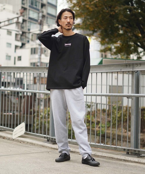 冬バーゲン 直営店別注アイテム Legends Heavy Weight L S T Shirts スラッシャー ロゴバックプリント長袖ロンt Tシャツ カットソー Thrasher スラッシャー のファッション アウトレット 格安店舗 Lssr Ub Ac Id