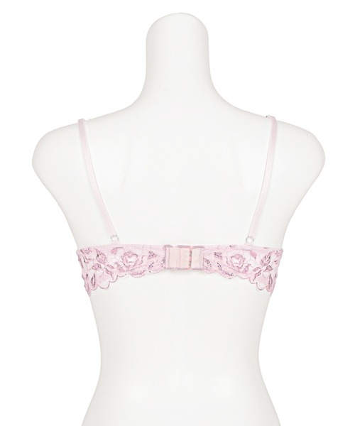 LINGERIEAM（ランジェリアム）の「グラマラスローズ ビューティーリフト  ブラ（ブラジャー・レディース・ブルー/ピンク/パープル・B65/B70/C70/D75/C65/C75/D65/B75/D70）」の8枚目の写真