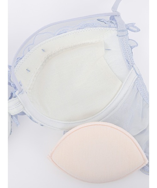 LINGERIEAM（ランジェリアム）の「グラマラスローズ ビューティーリフト  ブラ（ブラジャー・レディース・ブルー/ピンク/パープル・B65/B70/C70/D75/C65/C75/D65/B75/D70）」の6枚目の写真