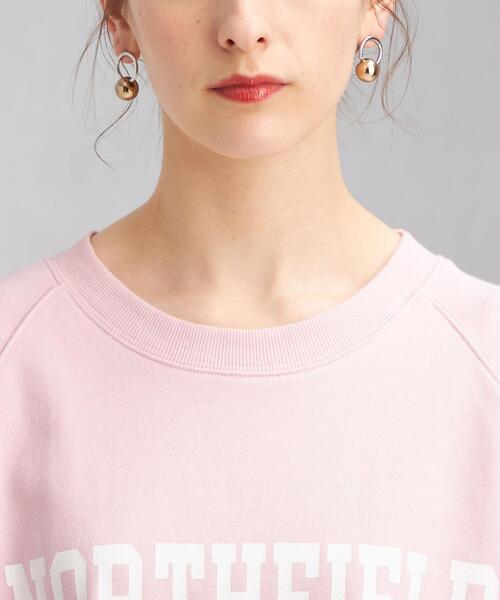Goodwear(Since1983)(グッドウェア)の「【別注】<Goodwear (グッドウェア)>6分袖 ロゴ スウェット プルオーバー カットソー(Tシャツ/カットソー・レディース・オフホワイト/ライトピンク/グレー・FREE)」の9枚目の写真