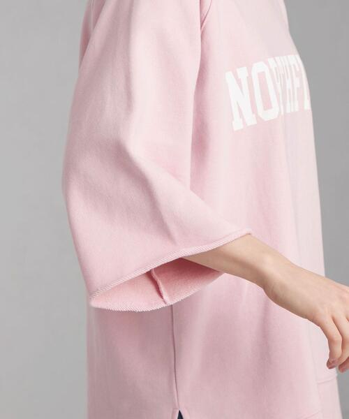 Goodwear(Since1983)(グッドウェア)の「【別注】<Goodwear (グッドウェア)>6分袖 ロゴ スウェット プルオーバー カットソー(Tシャツ/カットソー・レディース・オフホワイト/ライトピンク/グレー・FREE)」の10枚目の写真