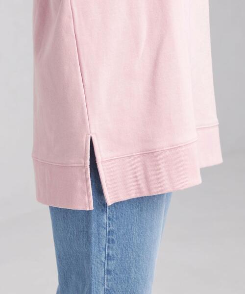 Goodwear(Since1983)(グッドウェア)の「【別注】<Goodwear (グッドウェア)>6分袖 ロゴ スウェット プルオーバー カットソー(Tシャツ/カットソー・レディース・オフホワイト/ライトピンク/グレー・FREE)」の11枚目の写真