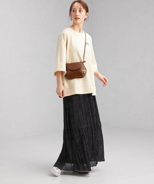 Goodwear(Since1983)(グッドウェア)の「【別注】<Goodwear (グッドウェア)>6分袖 ロゴ スウェット プルオーバー カットソー(Tシャツ/カットソー・レディース・オフホワイト/ライトピンク/グレー・FREE)」の17枚目の写真