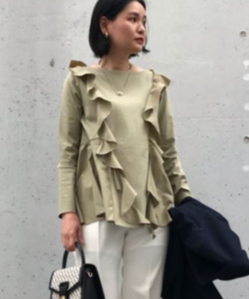 CELFORD（セルフォード）の「ラッフルフリルカットソー（Tシャツ