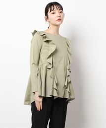 CELFORD（セルフォード）の「ラッフルフリルカットソー（Tシャツ