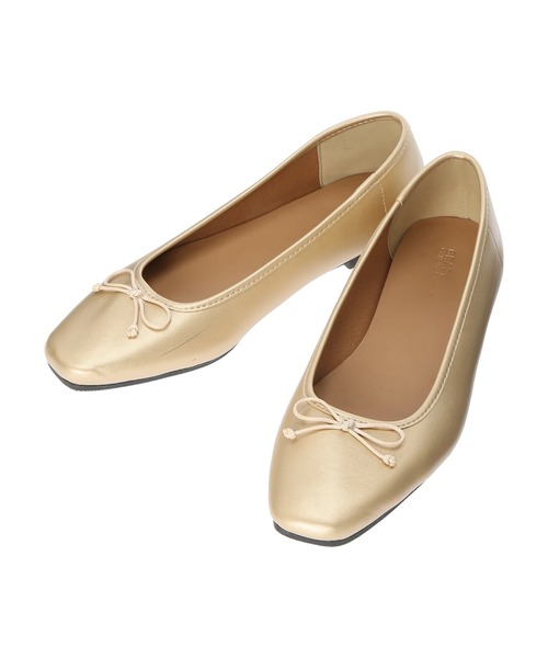 CRAFT STANDARD BOUTIQUE（クラフトスタンダードブティック）の「メタリックバレエシューズ　＊◆（バレエシューズ・レディース・シルバー/ゴールド・S/M/L）」の5枚目の写真