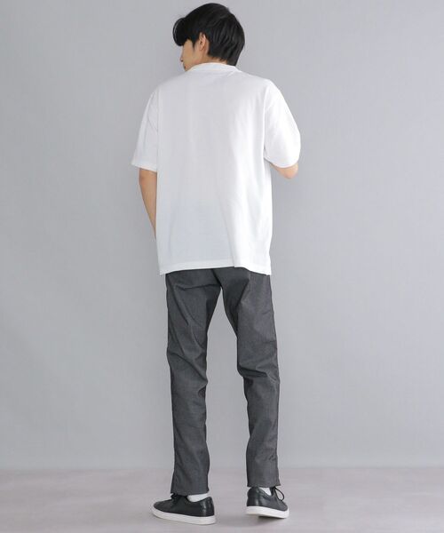 FRED PERRY（フレッドペリー）の「【SHIPS別注】FRED PERRY: SOLOTEX（R) 鹿の子 ワンポイント ロゴ Tシャツ 22SS（Tシャツ/カットソー・メンズ・ホワイト/ライトブルー/ブラック/ネイビー・SMALL/MEDIUM/LARGE/X-LARGE）」の19枚目の写真