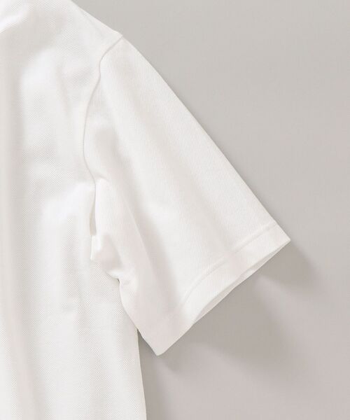 FRED PERRY（フレッドペリー）の「【SHIPS別注】FRED PERRY: SOLOTEX（R) 鹿の子 ワンポイント ロゴ Tシャツ 22SS（Tシャツ/カットソー・メンズ・ホワイト/ライトブルー/ブラック/ネイビー・SMALL/MEDIUM/LARGE/X-LARGE）」の15枚目の写真