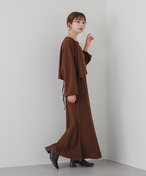 正規品♡メランジキャットジャガード上下セット♡ネイビー 正規品♡メランジキャットジャガード上下セット♡ネイビー